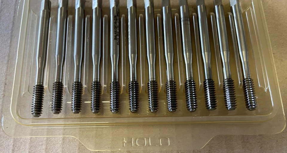 NEW 1 PKG OF 12 BALAX TAPS 10-24 BH6 CNC OTL 5F14-226 M42 COBALT - Image 2 of 2