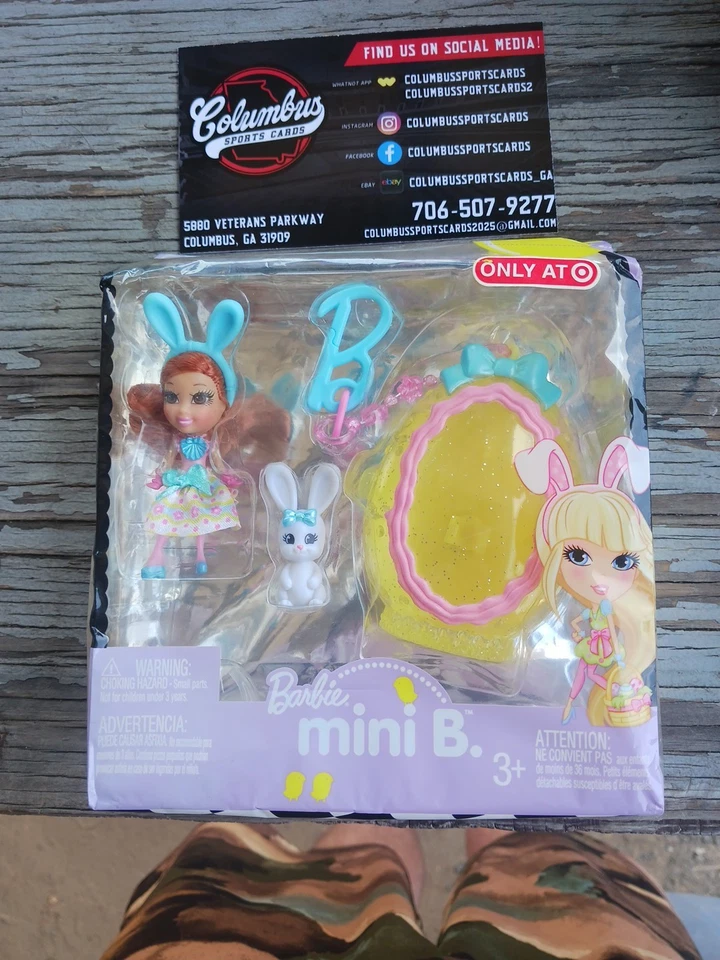 Barbie mini B. #24 Llavero Muñeca de Pascua NUEVO Sellado 2009 Mattel Target Exclusivo Foto 2 de 4