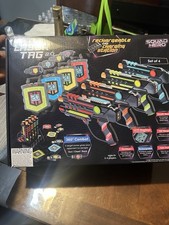 Squad Hero Rechargeable Laser Tag 360  Sensors  Innovative LCDs, Set of 4