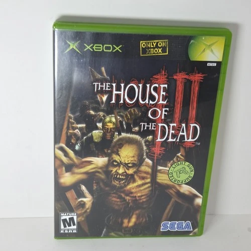 House of the Dead III 3 (2002, Original Xbox) With Case & Manual CIB Complete