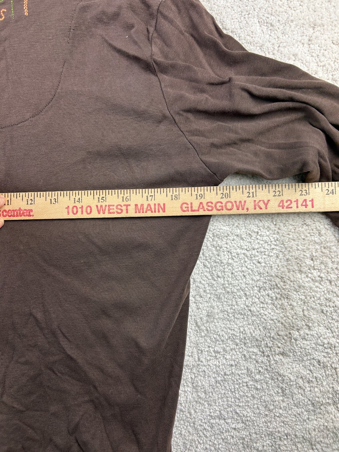 Coldwater Creek Women's Brown Medium Cotton Embel… - image 6