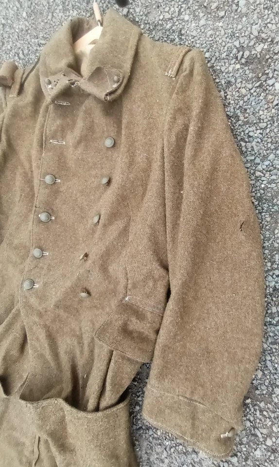 capote type modèle 1920. troupe coloniale. accessoire cinéma. FRANCE 1940.WWII - Photo 2/4