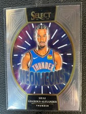 2024-25 Panini Select - Neon Icons Shai Gilgeous-Alexander #10