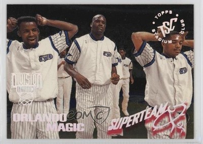 1994 Stadium Club Shaquille O'Neal Orlando Magic Team (Division Winner) HOF 1p37