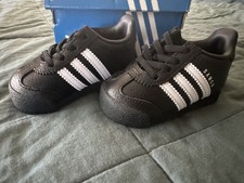 Adidas Black Samoa I 4k JH6779 New In Box Kids Shoes