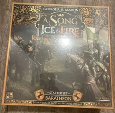 A Song of Ice and Fire House Baratheon Starter Set New And Sealed - Box Damage