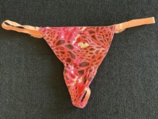 Victoria s Secret 2009 Second Skin M String V-String Thong Panty Underwear Vtg