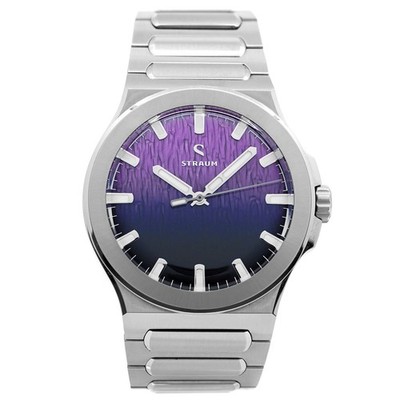 Straum Watch Jan Mayen Arctic Purple Borealis - Inventory 9135 Stainless Steel