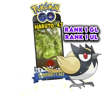 Pokemon Shiny Rookidee PVP Ranks Community Day Catch in your P T C