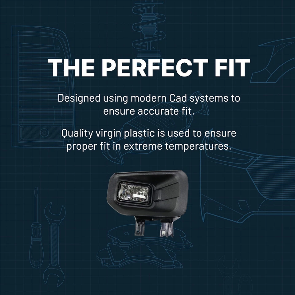 Conjunto de luz antiniebla para Mazda MPV 2002-03 delantero izquierdo o derecho con bombilla MA2592104 Foto 4 de 4