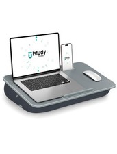 Lap Desk with Washable Cushion   Fits up to 17-Inch Laptops   Portable Laptop...
