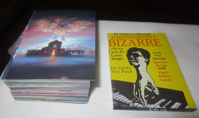 1993 Jim Warren Surrealism BEYOND BIZARRE Base Card Set 90 Cards by Comic Images