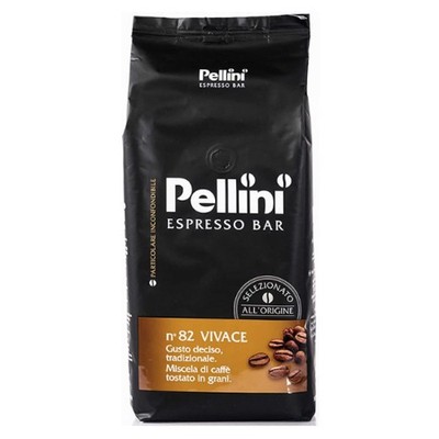 N.82 Vivace, Kaffeebohnen für Espresso 1 kg, Arabica und RobustaMischung mit ...