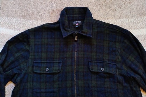 Ralph Lauren Polo Jeans Hemd Large Blackwatch Tartan kariert 1/4 Zip - Bild 2 von 8