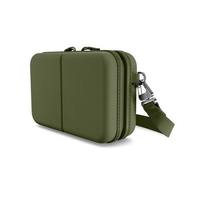 JULY Carry Me Bag Green Unisex side sling crossbody travel bag NEW NWOT 