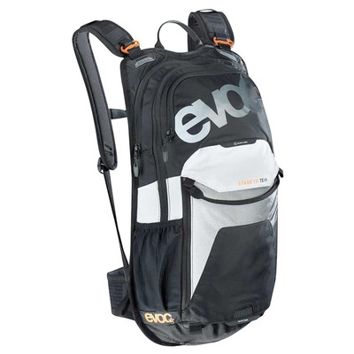 EVOC Stage 12 Hydration Bag Volume: 12L - Black/White/Neon Orange 100204116