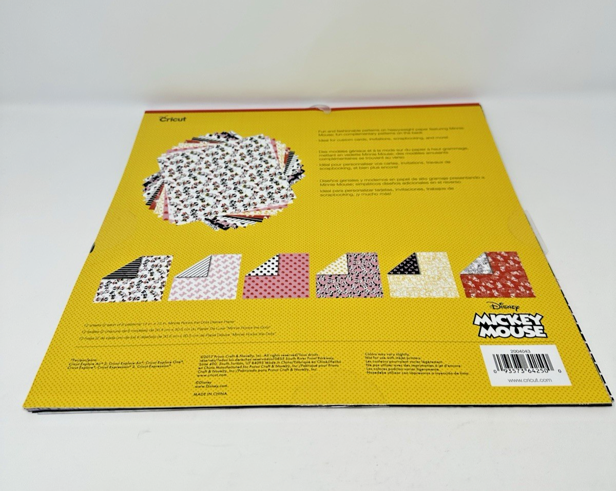 Mouse Rocks Disney Cricut Deluxe Paper Disney Minnie Mouse Rocks the Dots 12