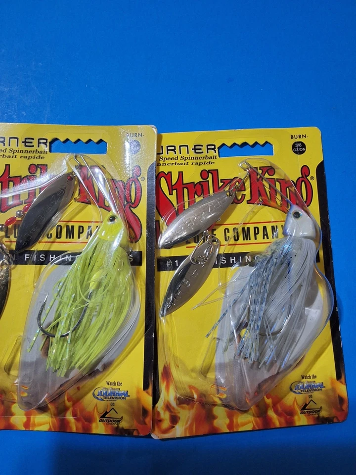 Strike King The Burner Bait Spinnerbait 3 en total 3/8 OZ. Foto 3 de 4