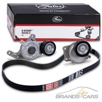 Gates Keilrippenriemensatz FÜR Citroen C4 Jumpy DS Opel Vivaro Grandland Zafira