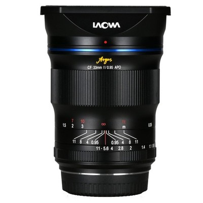 Venus Laowa Argus 33mm f/0.95 CF APO Lens for Canon RF #VE3395RF