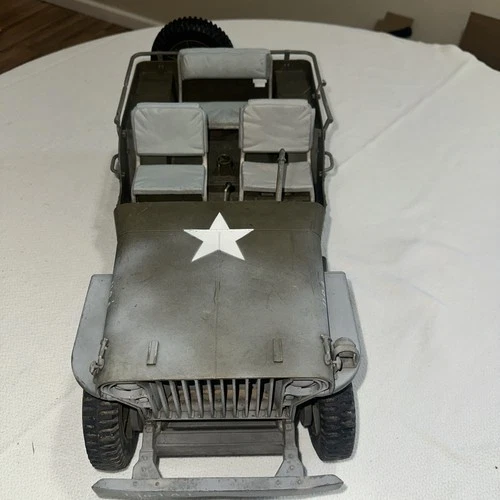 2002 Vintage Hasbro Toy GI Joe 1941 Willys Jeep Military Vehicle - READ DESC