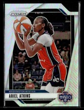2024 Panini Prizm WNBA #56 Ariel Atkins Silver Prizms Card Washington Mystics
