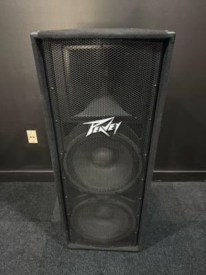 #ad PEAVEY PV215 DUAL 15 INCH PASSIVE PA SPEAKER 700W 4 OHM BARELY USED FREE SHIP $349.99