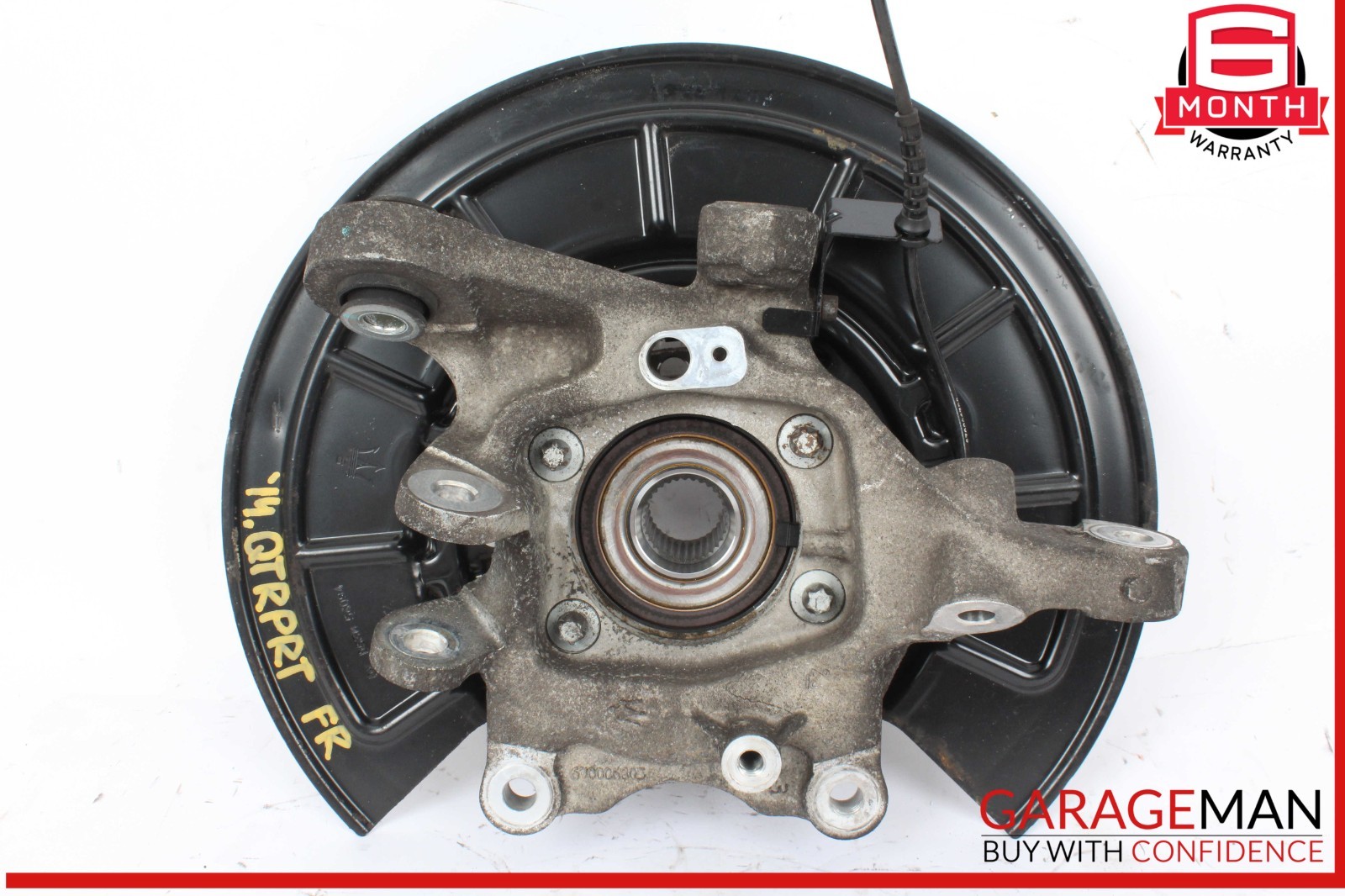 14-17 Maserati Quattroporte Rear Right Passenger Side Spindle Knuckle Hub OEM