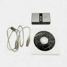 STARTECH 7.1 USB EXTERNAL SOUND CARD SPDIF DIGITAL AUDIO 