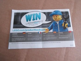LEGO City #60113 race car - manual 