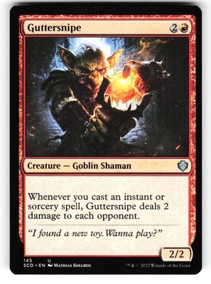 Guttersnipe #145 (NM) (Non-Foil) (U) (SCD) Magic MTG