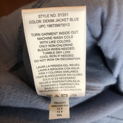 Champion Mens 2XL Light Blue Logo Fleece Jogger Sweatpants Pockets EUC - Picture 9 of 9