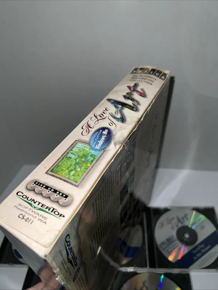 Juego de 5 CDs vintage A Love Of Art edición coleccionista ventanas/mac Picasso, Van Gogh Foto 4 de 4