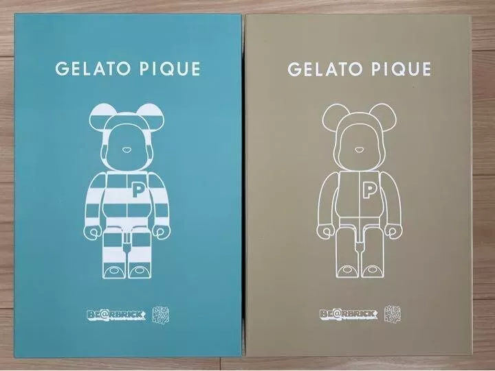 MEDICOM GELATO PIQUE × BE@RBRICK MNT BEG set 400% bearbrick New F/S