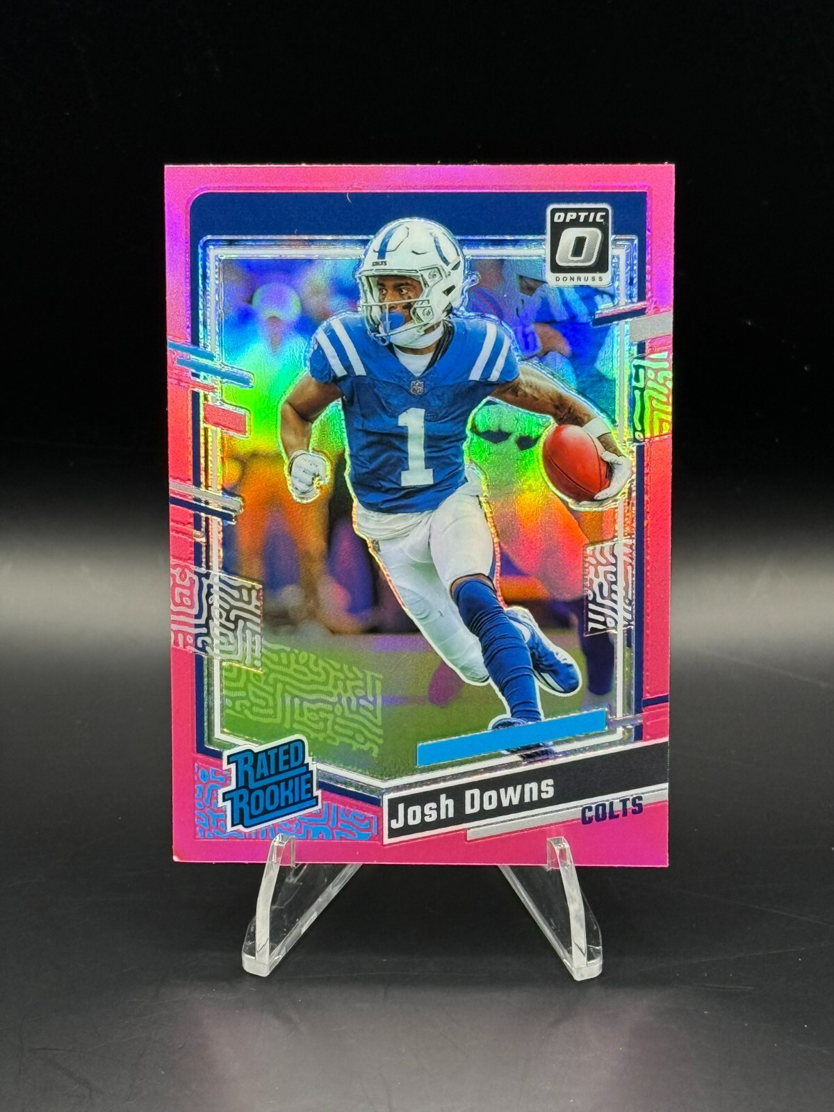 2023 Panini Donruss Optic - JOSH DOWNS #248 - Pink Rookie RC Colts