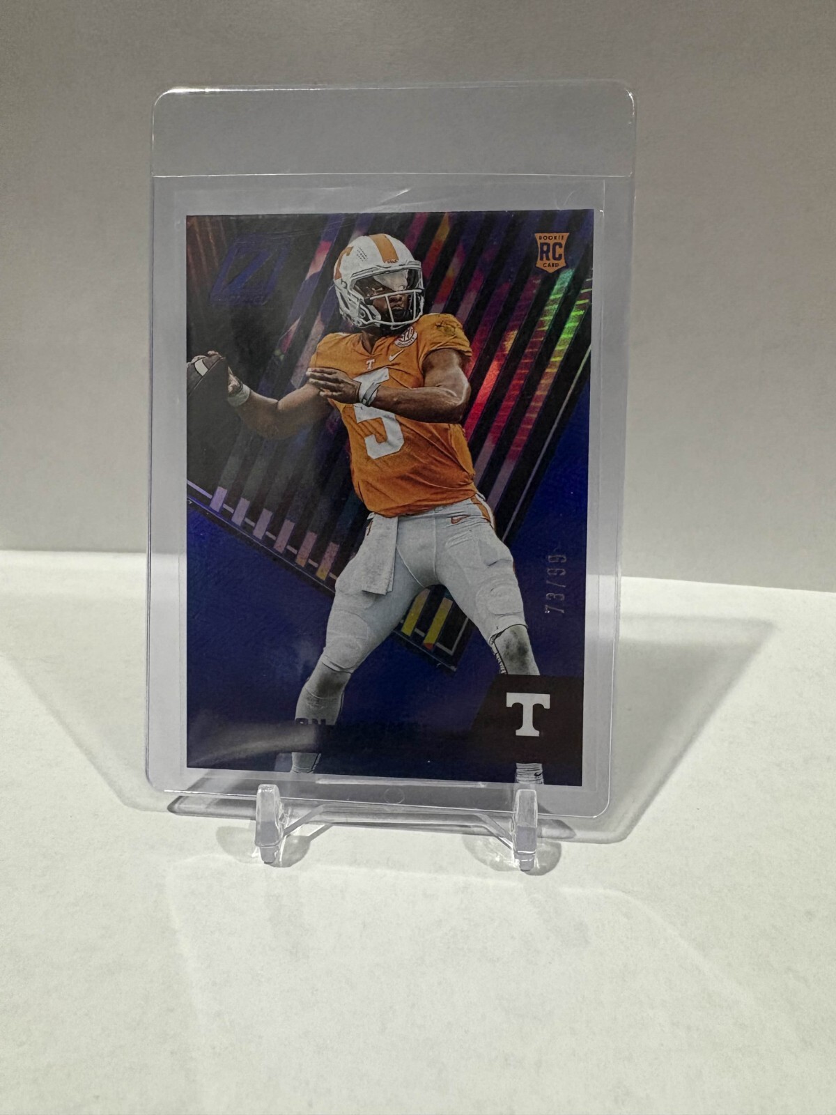 2023 Panini Chronicles Draft Picks - Zenith Blue #5 Hendon Hooker /99 (RC) Lions