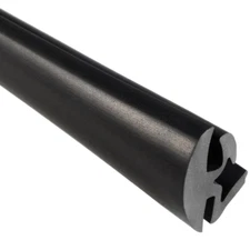 Trim-Lok EPDM Dense Rubber Window Locking Gasket – Fits 1/4” Glass and 1/8” P...