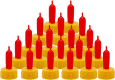 Goat Nipple 25Pcs Cow Calf Milk Drink Nipple Soft Silicone Goat Milk Bottle Topp