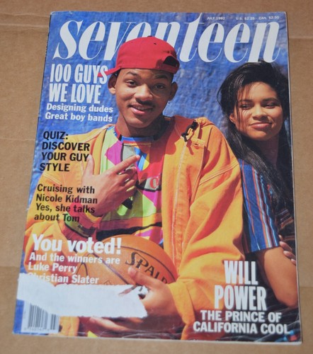 Vintage SEVENTEEN Magazine 3-Lot July & August 1992, November 1991 Will Smith - Imagen 2 de 17