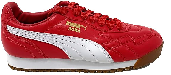 PUMA GIRLS RED SHOE ROMA ANNIVERSARIO JR 366943 04J PUMA GIRLS RED SHOE ROMA ANNIVERSARIO JR 366943 04J