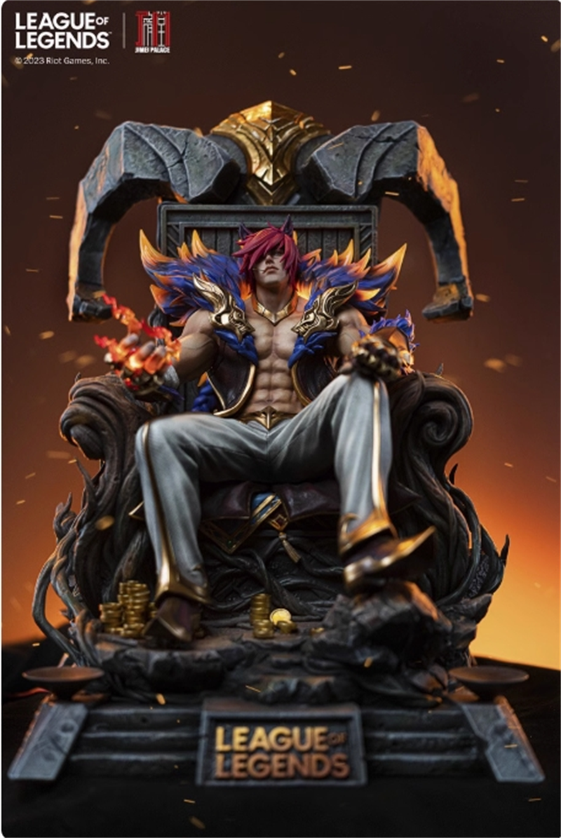 1/6 Official League of Legends Sett The Boss LOL Resin Figure Toy Statue Model