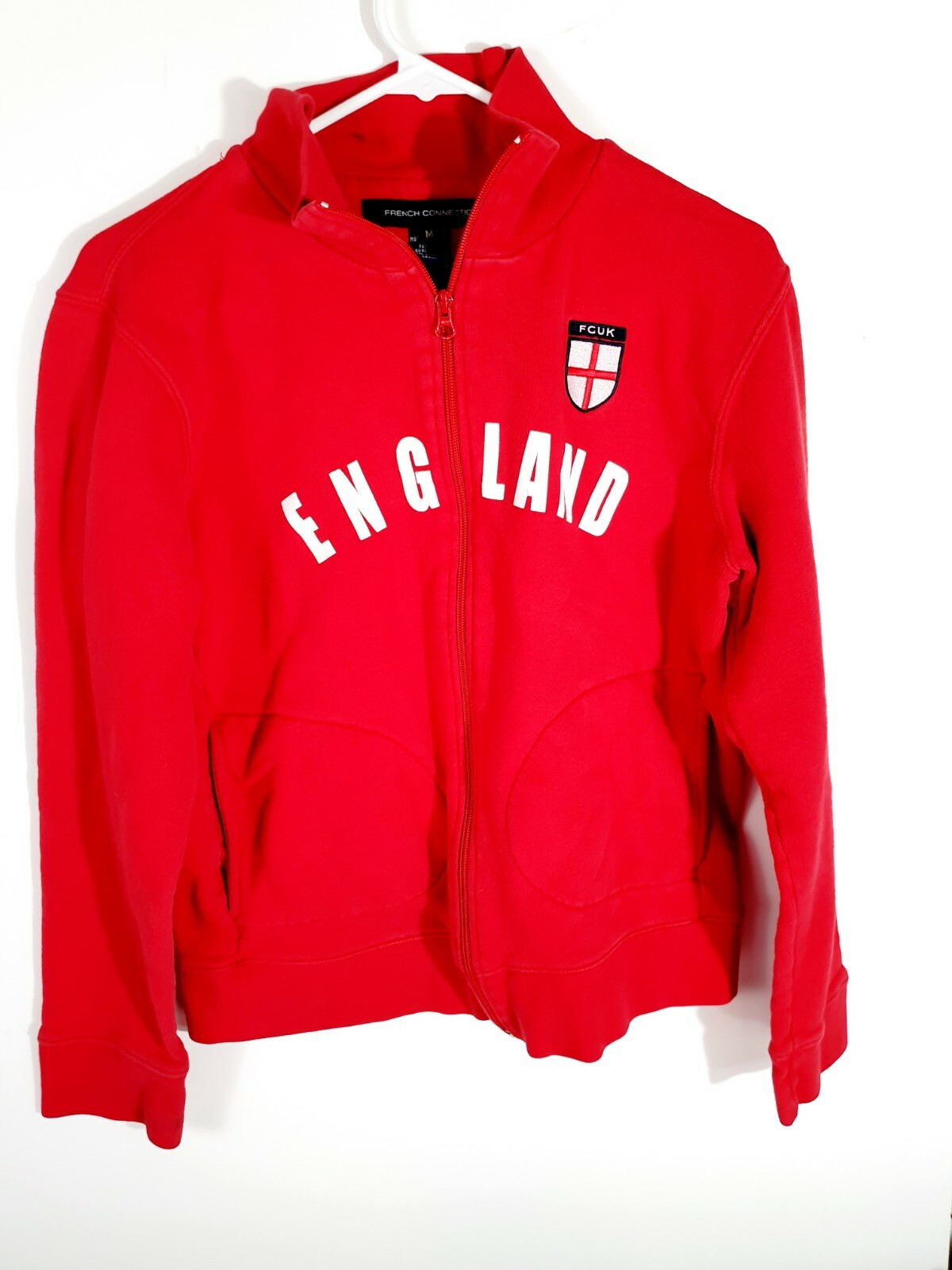 FCUK FRENCH CONNECTION UK ENGLAND RED 