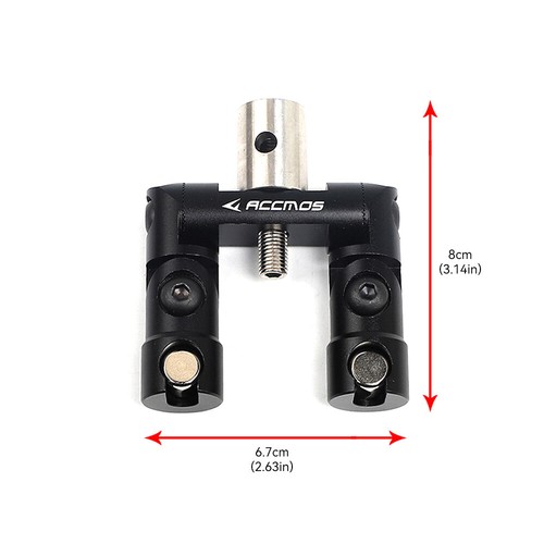 Single/Double Side Adjustable V Bar Archery Mount For Compound Bow Stabilizer - Picture 10 of 12