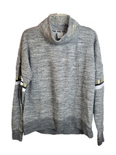 Victoria's Secret PINK Gray Turtleneck Pullover Sweatshirt Women's Size Large