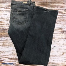 Paige Jimmy Jimmy Straight Woman  s 29 Blue Denim Jeans Dark Wash Cotton/Spandex