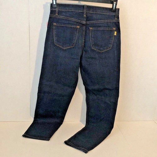 NEW Vibrant MIU Jeans boyfriend plaid patch women's denim Pants Made in USA Tags - Picture 2 of 12
