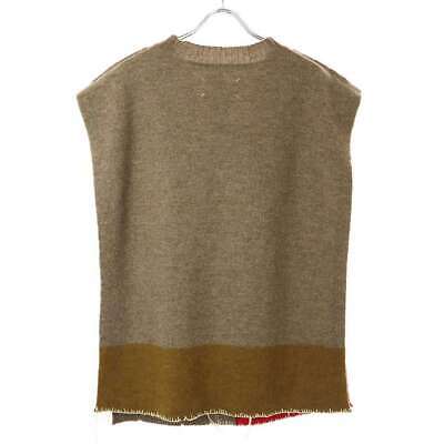 Maison Margiela 10 21SS 2 Tone Knit Vest S50TH0043 S17696 Maison Margiela 10 21SS 2 Tone Knit Vest S50TH0043 S17696