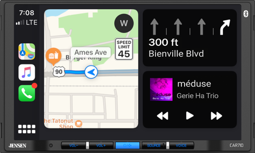 03-06 JEEP WRANGLER TJ GPS NAVIGATION SYSTEM APPLE CARPLAY ANDROID AUTO STEREO - Picture 4 of 11
