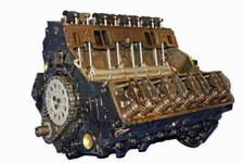 Marine Gm Chevrolet 5.7 350 Long Block 1996-2006 Vortec 2-bolt