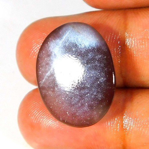 18.55Cts. 100% Natural Red Silky MOONSTONE Oval Cabochon Loose Gemstone - Picture 2 of 3